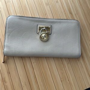 Michael Kors Silver Wallet
